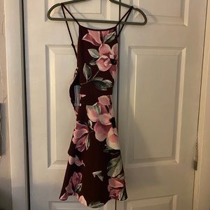 cross back dress never worn